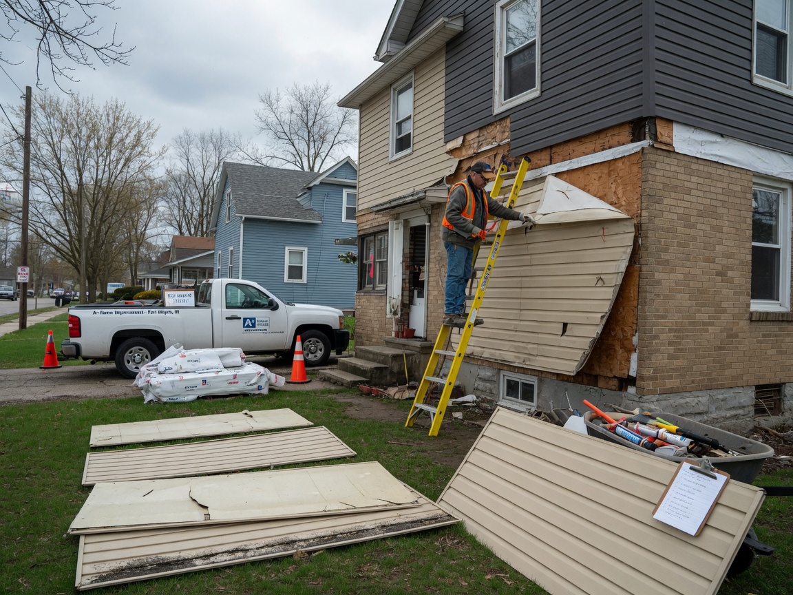 Siding Repair Cost in Fort Wayne, IN: What Affects the Price?