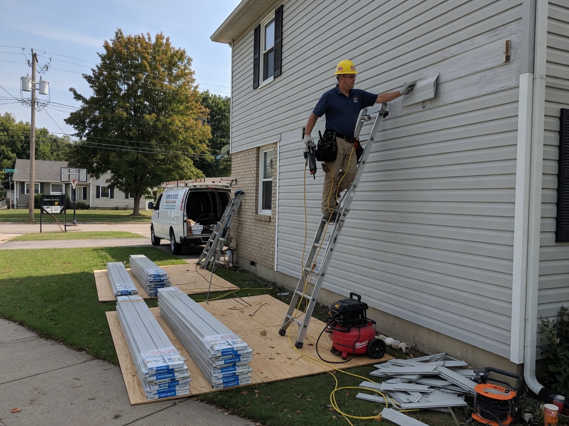 Siding in Blackhawk